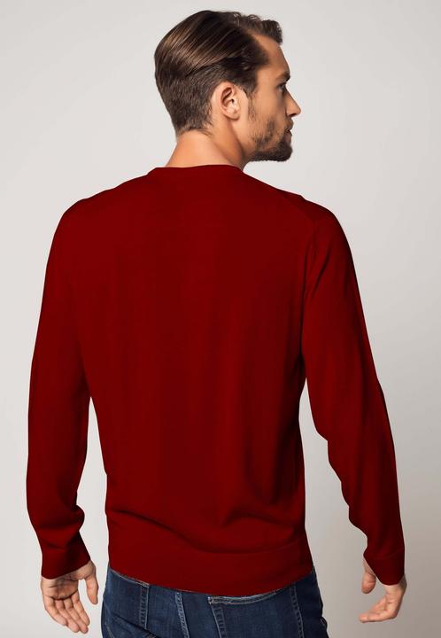 Actual product image Bellemere Pullover Pure Crew Neck Merino-Cashmere Sweater (S)