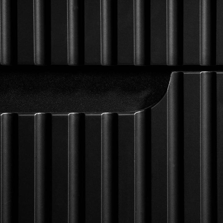 Produktbild En.Casa Waschtisch Skelbolu 160x60x40 cm Schwarz