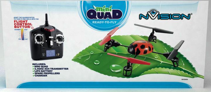 Actual product image nVision Quadcopter Beetle (8 min, 78 g)