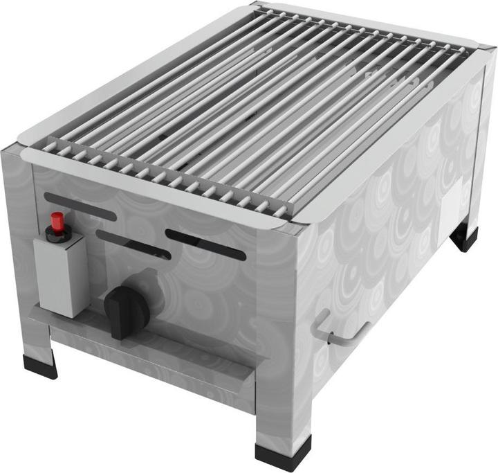 Produktbild ChattenGlut Gasbräter 1-flammig mit Einzelne Edelstahlstäbe als Rost (3.60 kW)