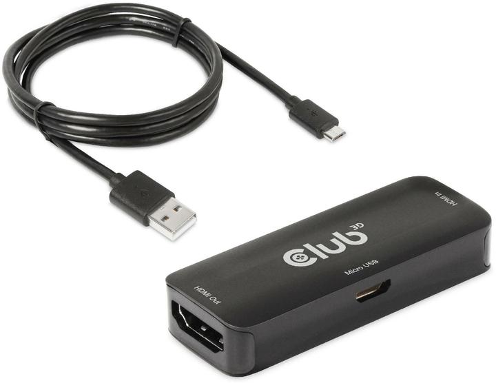 Immagine prodotto Club 3D Ripetitore Club3D HDMI > HDMI 4K60Hz attivo Bu/Bu al dettaglio (0.06 m)