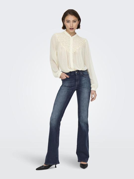 Actual product image Only ONLBLUSH Mid waist flared jeans Flared fit jeans (32)