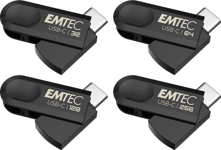 Actual product image Emtec USB3.2 Type-C Single C280 128GB (128 GB, USB-C)
