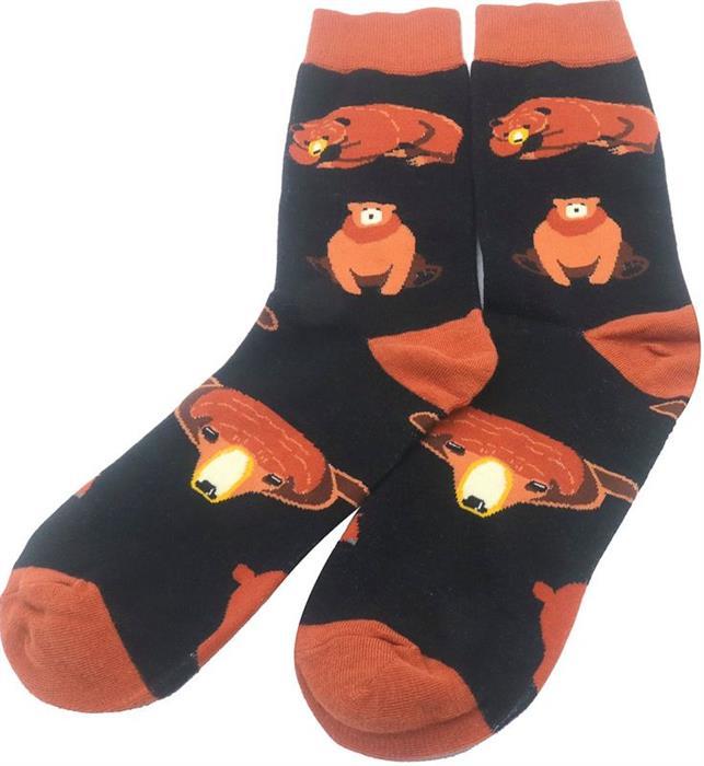 Musthaves Socken Motiv Bär (38 - 45)