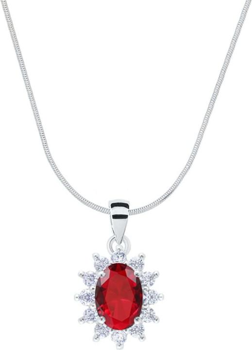 Candy Halskette Royal, 925 Sterling Silber (925er Sterlingsilber, 42 cm)