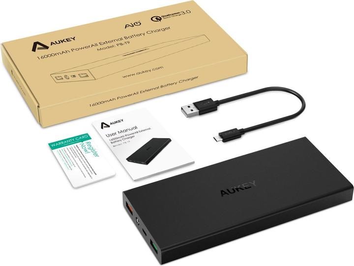 Produktbild Aukey Pb-T9 (16000 mAh, 59.20 Wh)