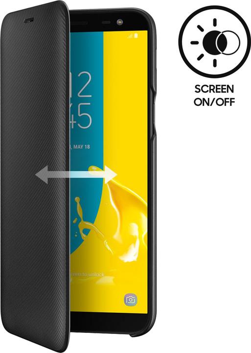 Actual product image Samsung Wallet Cover (Samsung Galaxy J6)