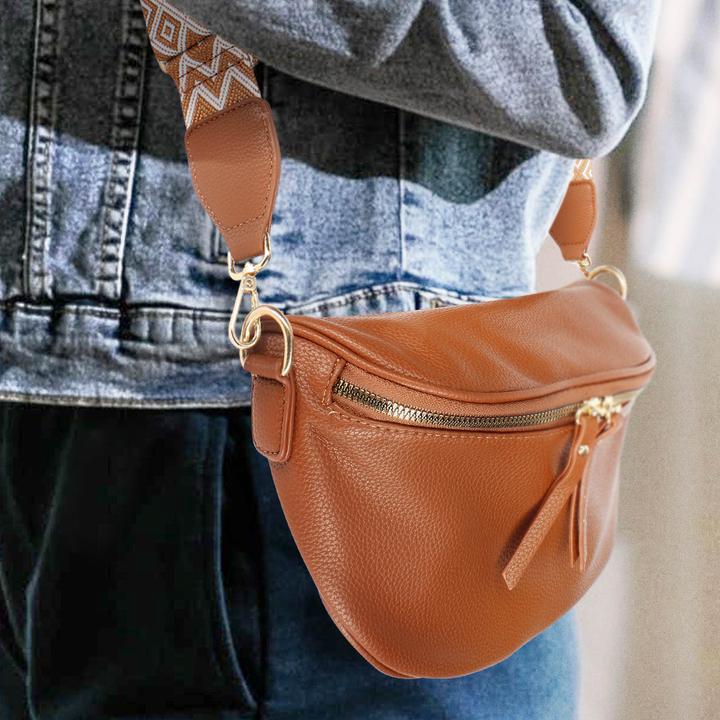Actual product image Gallantry Belt bag with geometric pattern
