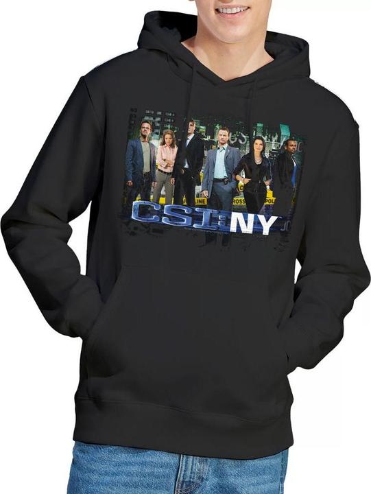 Immagine prodotto Csi: NY Felpa con Cappuccio Cast Uomo (XXL)