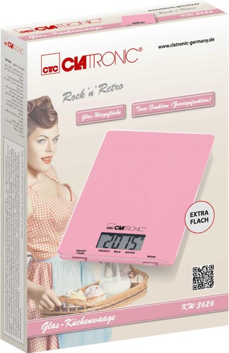 Actual product image Clatronic Küchenwaage