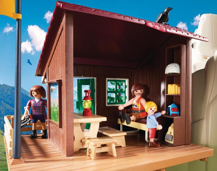 Produktbild Playmobil Kletterfels & Berghütte (9126)