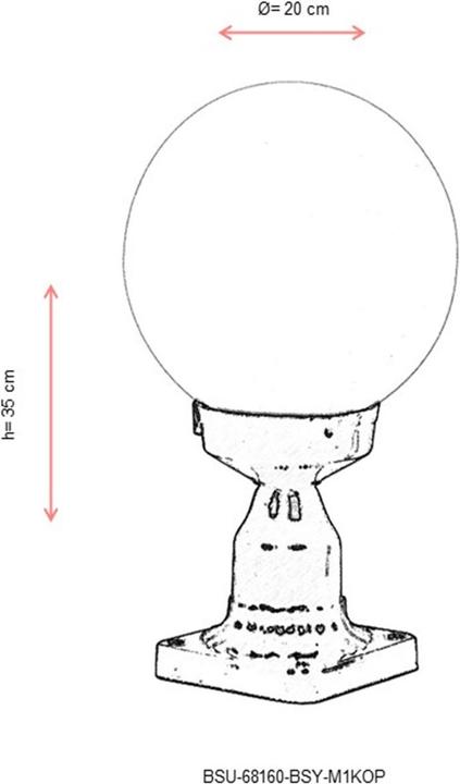 Actual product image Opviq Melanie (E27, IP65)