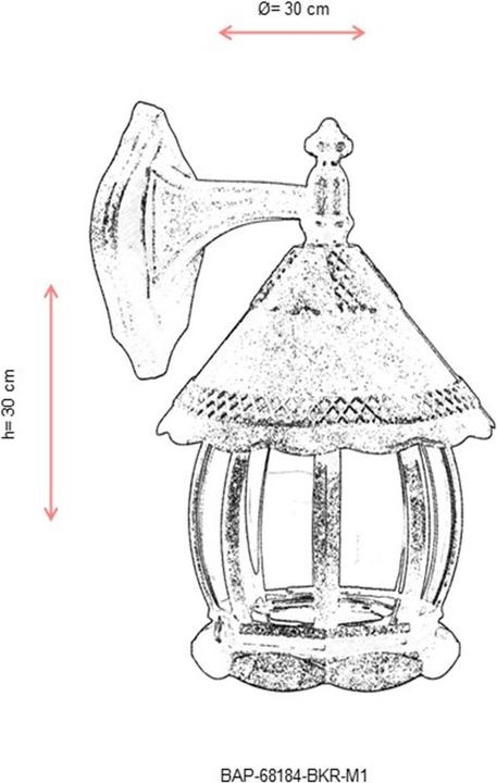 Actual product image Opviq Lilyana (E27, IP65)