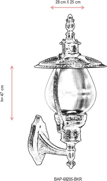 Actual product image Opviq Ares (E27, IP65)