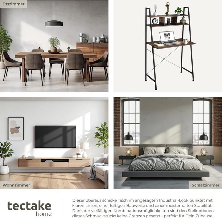 Produktbild tectake Exeter (85.5 x 46.5 x 140 cm)