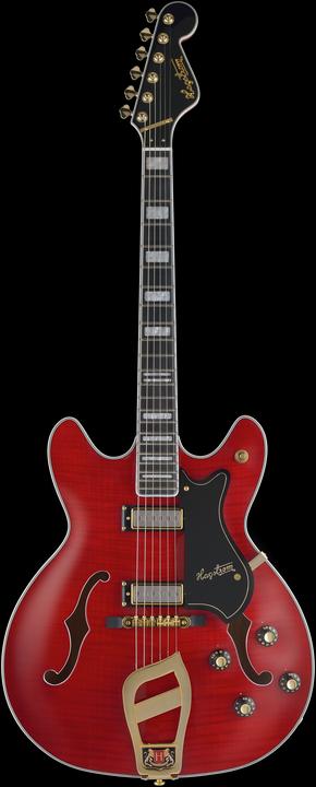 Produktbild Hagstrom E-Gitarre, 67' Viking, Wild Cherry Transparent (E-Gitarre, Ahornholz)