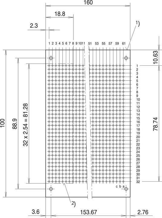 Immagine prodotto Schroff LED singolo, design corto, x 3,2 mm - DIODO LUCE 3,2 RT 2MA 1.EB.