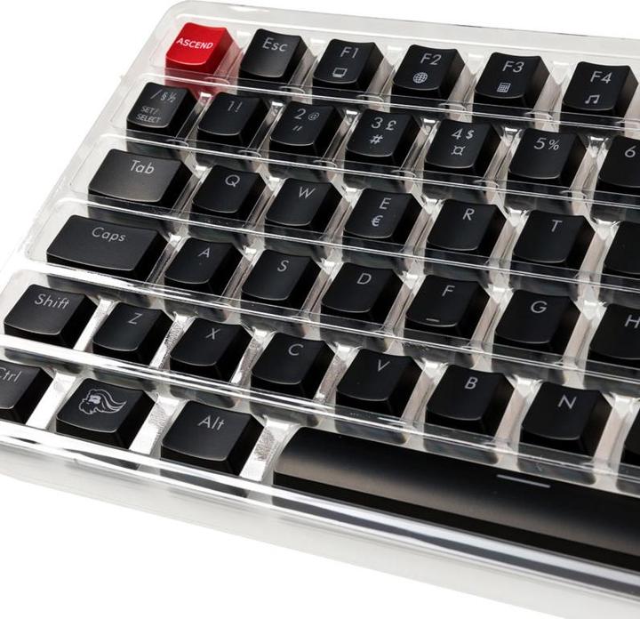 Produktbild Glorious PC Gaming Race ABS Keycaps - 105 St., schwarz, ISO, NO-Layout