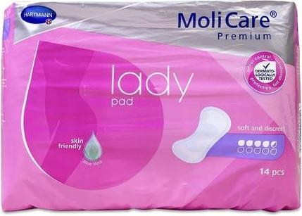 Actual product image Hartmann Lindor Lady Pad Maxi 5 Drops 14U (14 x)