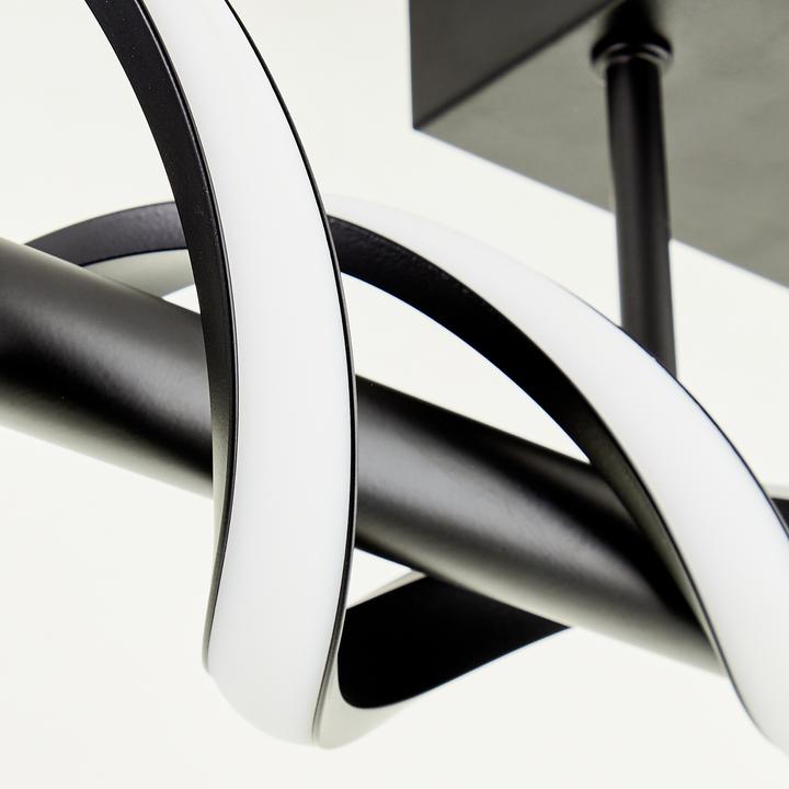 Image du produit Brilliant Amalie LED Plafonnier 95cm noir (2600 lm)