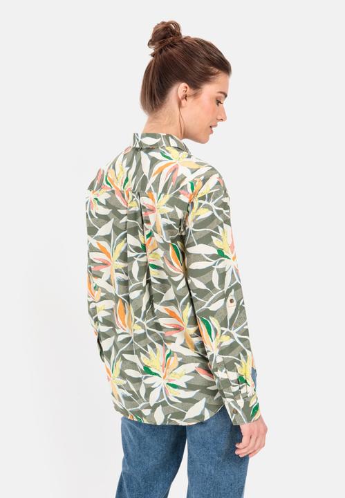 Actual product image Camel Active Slip-on blouse with all-over print (XS)