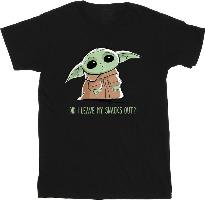 Produktbild Star Wars The Mandalorian Grogu Snacks Meme TShirt (4XL)