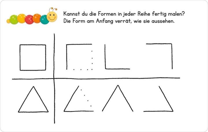 Actual product image Learning caterpillar - shapes and sizes (German)
