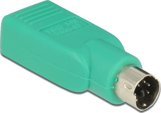 Produktbild Delock 12534  USB Typ-A + PS/2 Desktop Maus (Kabelgebunden)