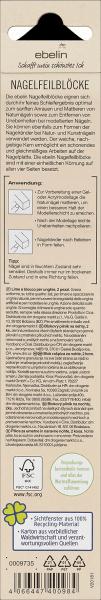 Produktbild dm ebelin Nagelfeilblöcke