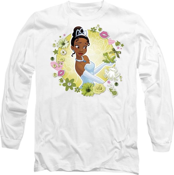 Immagine prodotto Disney Princess Maglietta Tiana e il Principe Naveen Adulto Unisex (L)