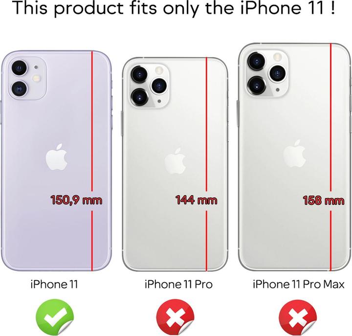 Actual product image Nalia Ring sheath (Apple iPhone 11)