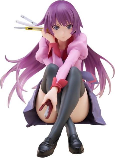Actual product image Taito Monogatari PVC Statue Desktop Cute Figure Hitagi Senjougahara 13 cm