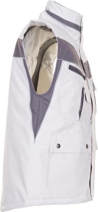 Produktbild Planam unisex Winterweste PLALINE weiss, zink Grösse XS (XS)