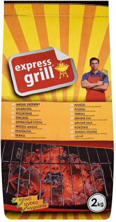Produktbild Mirand Plus EXPRESGRILL-HOLZKOHLE 2,0 kg (2 kg)