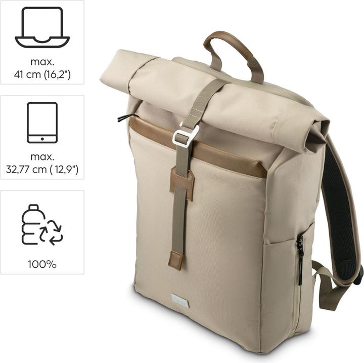 Actual product image Hama Silvan", roll-top, sustainable, up to 41 cm (16.2 (29 l)