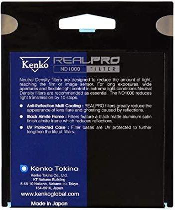 Image du produit Kenko Filtres Filters RealPro MC ND1000 72mm (Filtre dégradé gris)