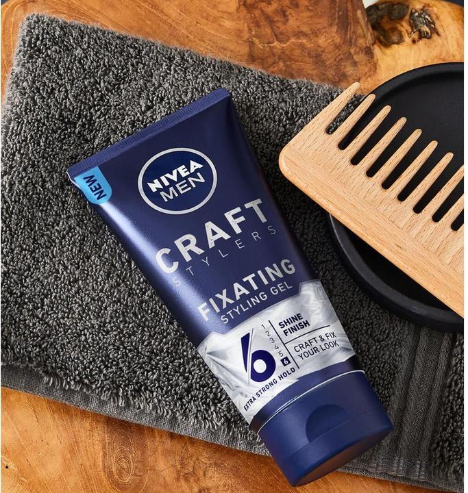 Produktbild NIVEA MEN Craft Stylers Fixating Styling Gel (Haargel, 150 ml)