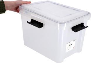 Actual product image Iris Airtight Box (39 x 29 x 25 cm, 20 l)