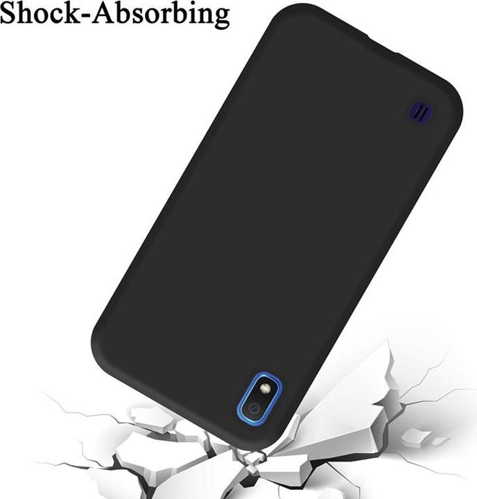 Productafbeelding Cadorabo TPU Liquid Silicone Case Cover (Samsung Galaxy A10, HTC One M10)