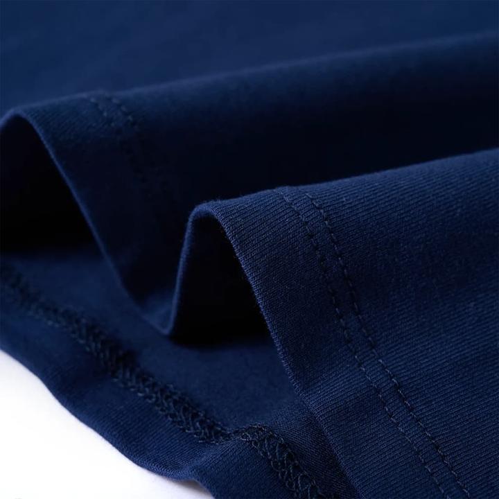 Immagine prodotto VidaXL Camicia da bambino a maniche lunghe blu navy 140,Materiale: 95 % cotone (140)
