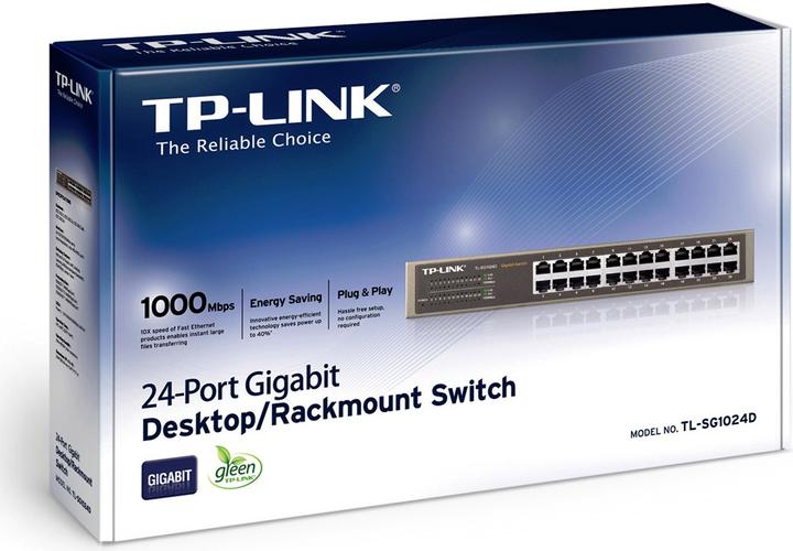 Produktbild TP-Link Tl-Sg1024d (24 Ports)