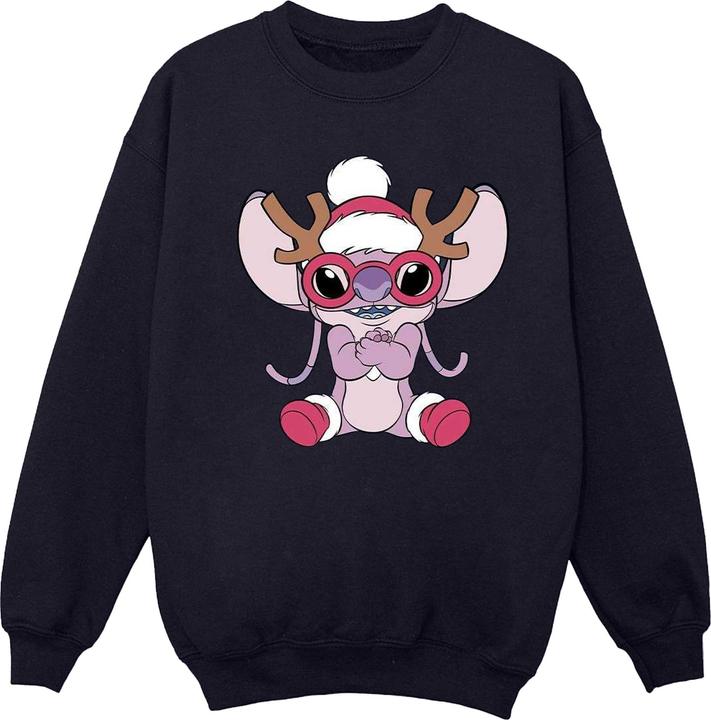 Disney Lilo & Stitch Angel Reindeer Sweatshirt (4XL)