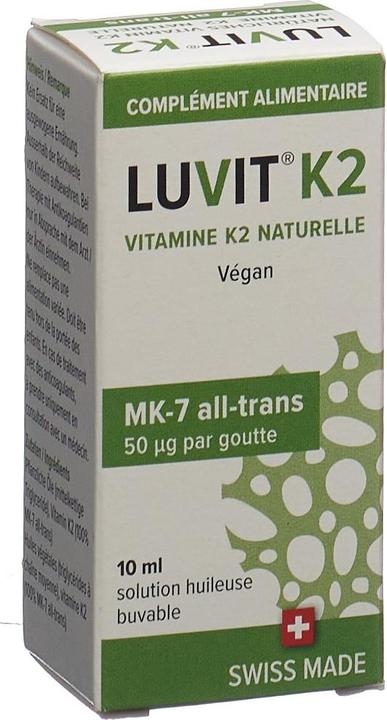 Luvit K2 Natürliches Vitamin Tropfen (10 Stück, Tropfen, 44 g)