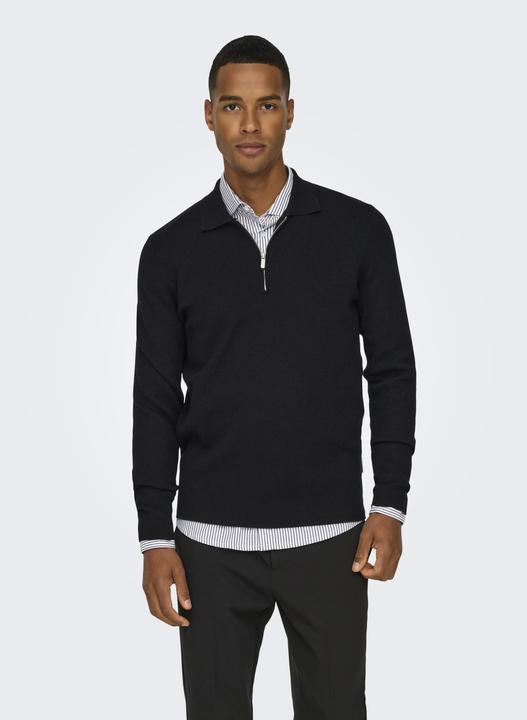 Immagine prodotto Only & Sons Onscooper Reg Ls 12 Half Zip Polo (M)