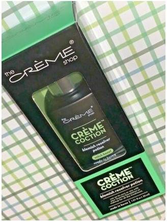 Actual product image The Creme Shop Creme Coction Blemish Resolver Potion Purifies Pores Sealed Box (Cleaning cloths)