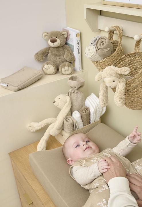 Image du produit Meyco Etui pour lingettes humides Mini Knots sable