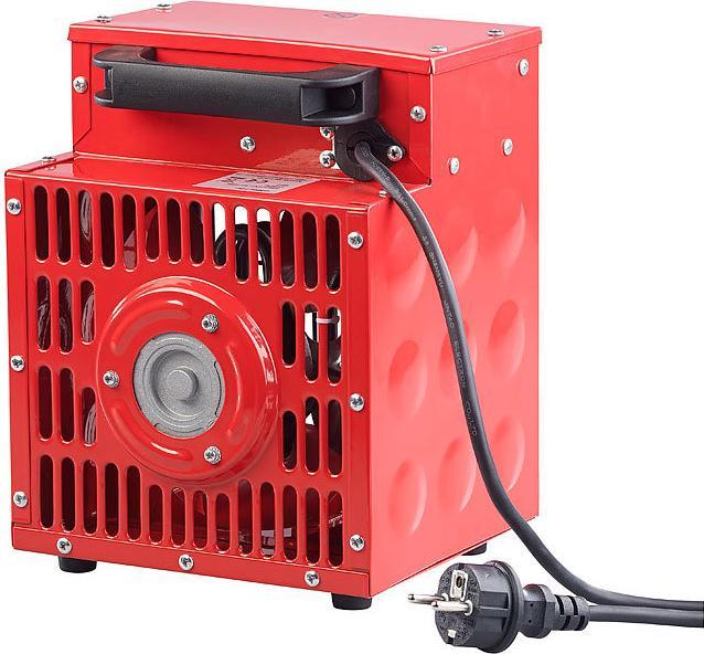 Image du produit AGT Radiateur soufflant électrique industriel professionnel avec 2 niveaux de chauffage (2000 W)