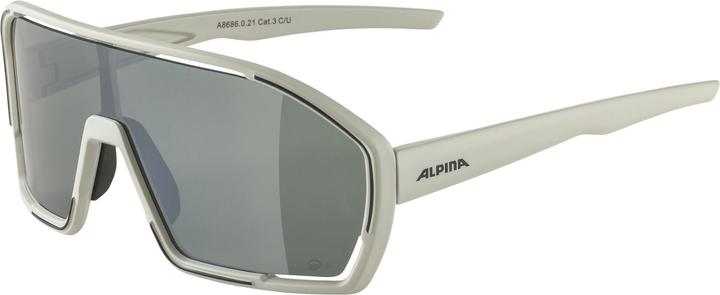 Immagine prodotto ALPINA SPORTS Bonfire Q-Lite (Cool Grey Matt-Specchio d'argento, Argento)