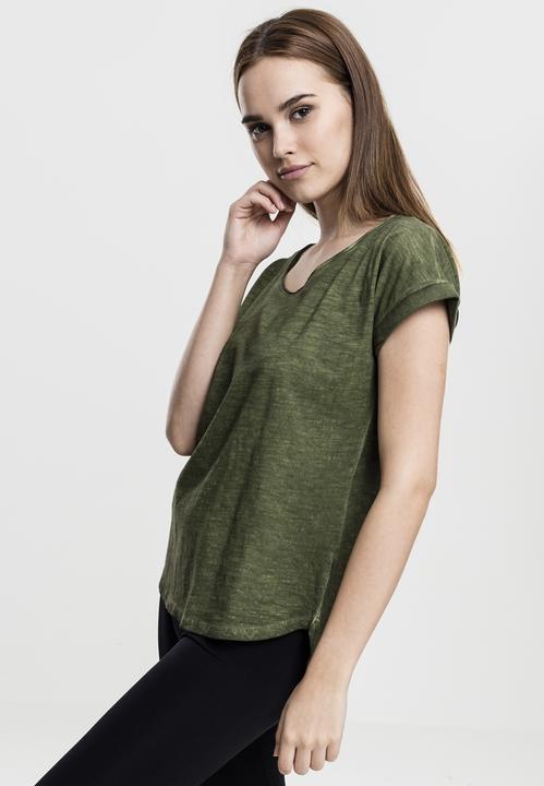 Image du produit Urban Classics Ladies Long Back Shaped Spray Dye Tee (L)