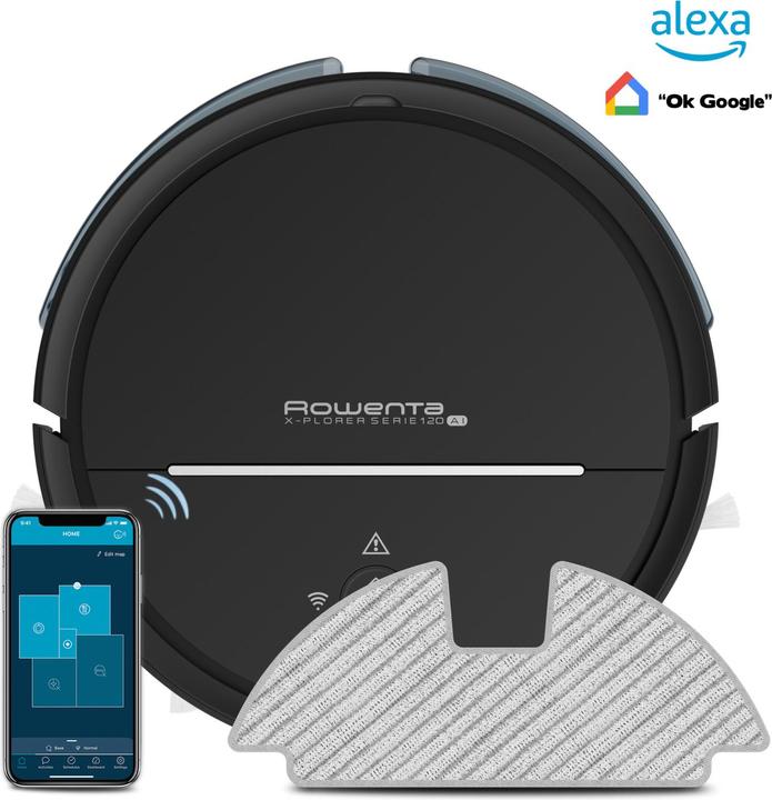 Actual product image Rowenta RR 7865 WH Xplorer Robot Vacuum Cleaner (Vacuum mopping robot)
